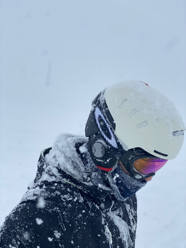 Casco Esquí con Intercomunicador Bluetooth