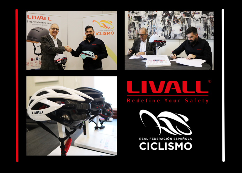 LIVALL AND ROYAL SPANISH CYCLING FEDERATION AGREEMENT