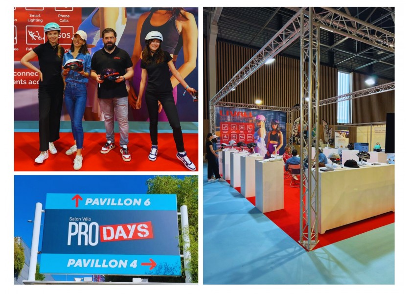 LIVALL ACUDE AL SALÓN PRO DAYS DE PARÍS