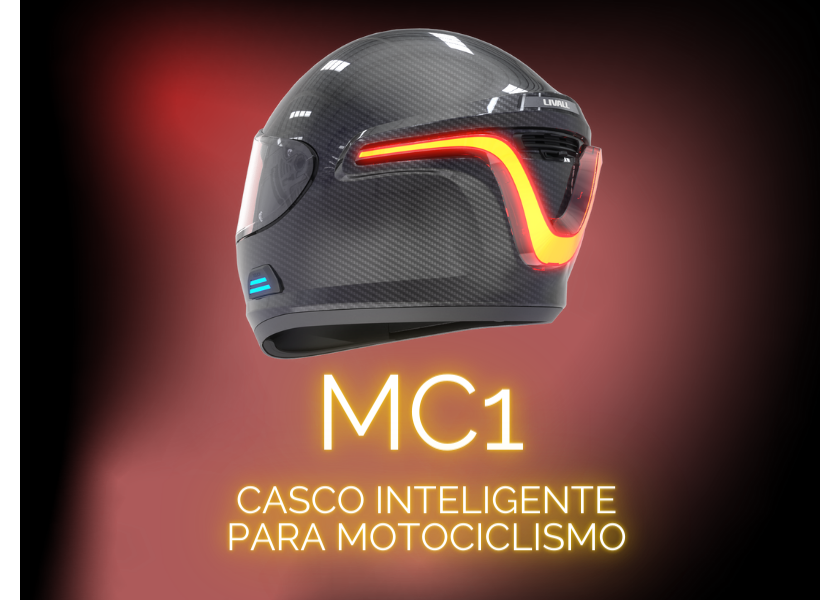 LIVALL presenta su MC1, el casco inteligente para motos con ADN español.