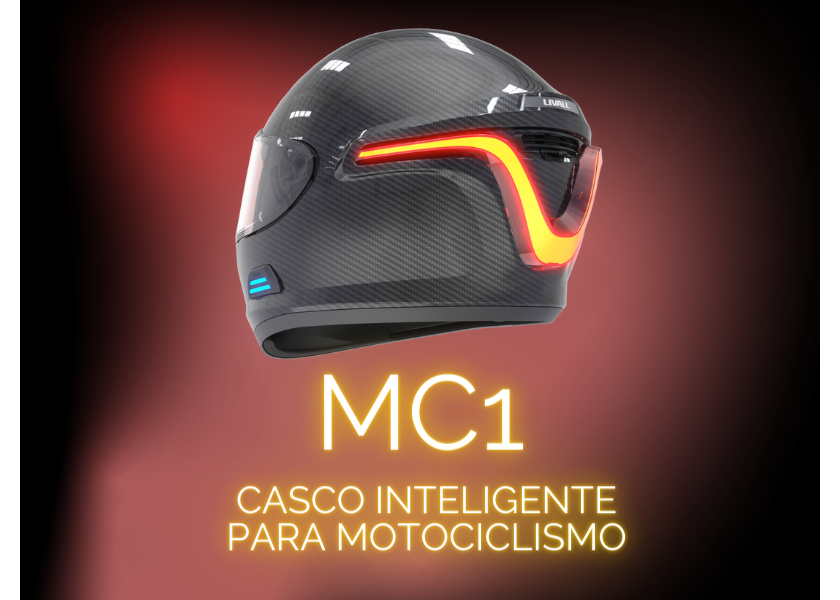 LIVALL presentsMC1 the smart motorcycle helmet with Spanish DNA