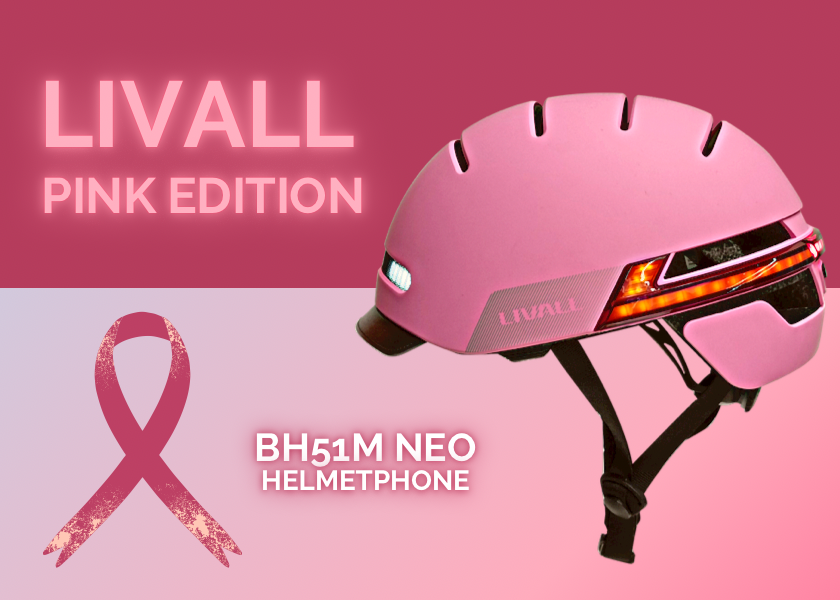 LIVALL LAUNCHES ITS 'PINK EDITION' IN THE FIGHT AGAINST BREAST CANCER