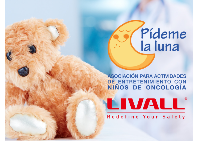 LIVALL se alía con pídeme la luna para ayudar a devolver la sonrisa a los niños.