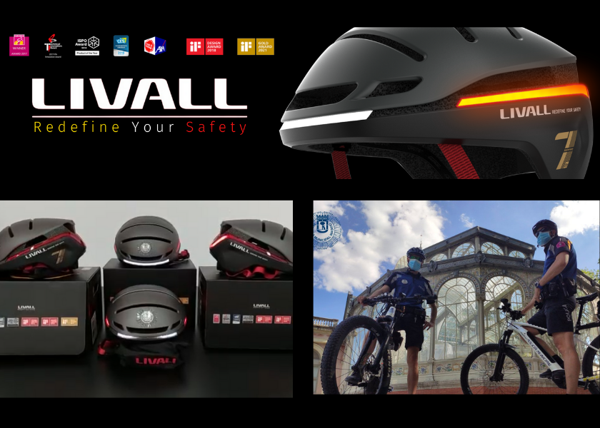 TO PROTECT AND SERVE; THE EVO 21 SMART HELMET